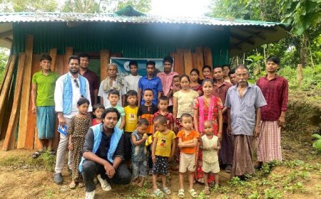 বান্দরবানের দুর্গম পাহাড়ে আশার আলো: ঠান্ডা ঝিরি পাড়া স্কুল