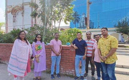 রাজশাহীতে বায়ু দূষণ পরিমাপ এবং সচেতনতামূলক প্রচারণা