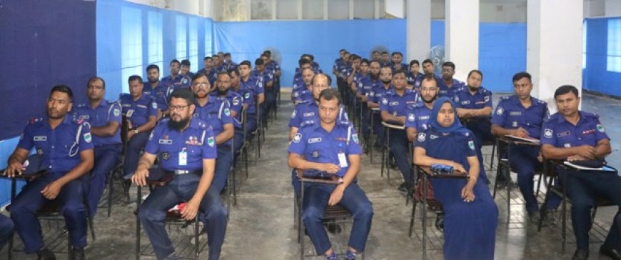 পুলিশ সদস্যদের তিনদিনব্যাপী নির্বাচনী প্রশিক্ষণ কোর্সের উদ্বোধন