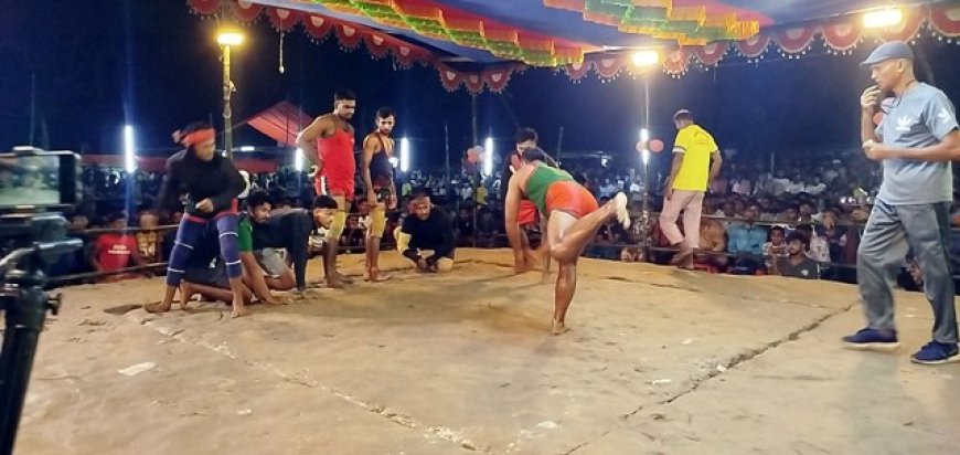 কালিয়ায় কোকো স্মৃতি ৩২ দলীয় হা-ডু-ডু খেলার উদ্বোধন