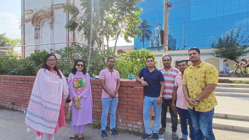 রাজশাহীতে বায়ু দূষণ পরিমাপ এবং সচেতনতামূলক প্রচারণা