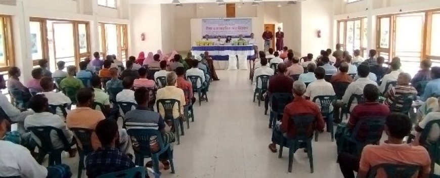 পাঁচ সহস্রাধিক চাষির মাঝে বিনামূল্যে বীজ ও সার বিতরণ