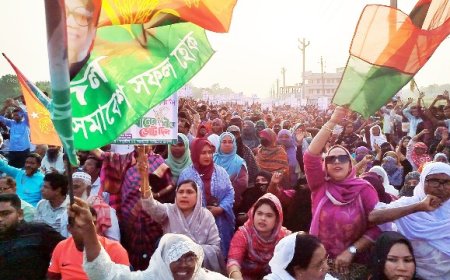 নড়াইল-২ আসনে মনিরুলকে মনোনয়নের দাবিতে সমাবেশ