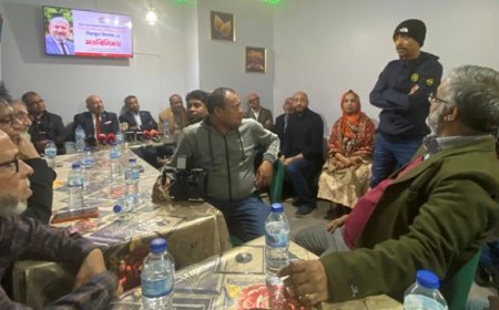 রিপোর্টার্স ইউনিটির সাথে টাওয়ার হ্যামলেটস্ মেয়র প্রার্থীর মতবিনিময়