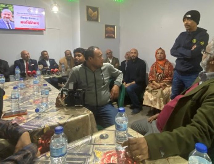 রিপোর্টার্স ইউনিটির সাথে টাওয়ার হ্যামলেটস্ মেয়র প্রার্থীর মতবিনিময়