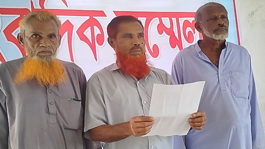 কালিয়ায় জমি দখলের অভিযোগ, থানায় হয়রানিমূলক এজাহার