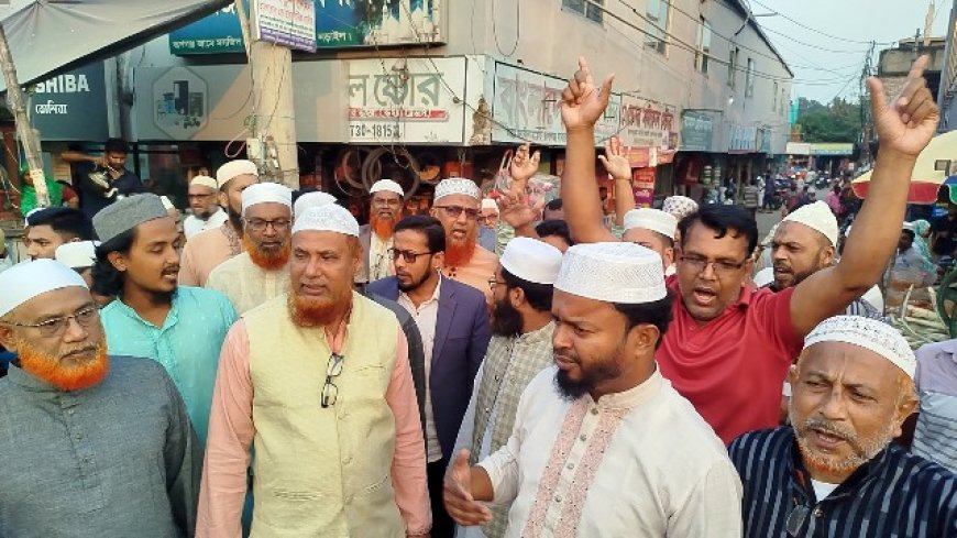 নড়াইল-২ আসনে জামায়াত প্রার্থী বাচ্চুর গণসংযোগ