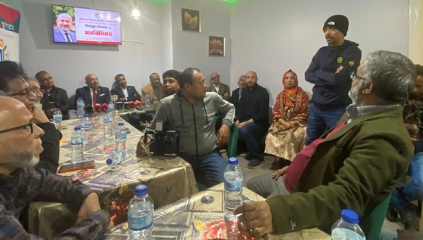 Tower Hamlets Labour Mayoral Candidate Meets Reporters Unity