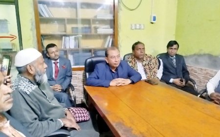 জাতীয় সংসদ নির্বাচন উপলক্ষ্যে জাপা নেতৃবৃন্দের মতবিনিময়