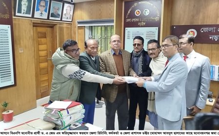 নড়াইলে দুই আসনে ২৪ জনের মনোনয়নপত্র জমাদান