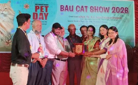 বিড়ালপ্রেমীদের জন্য বাকৃবিতে ভিন্নধর্মী আয়োজন  