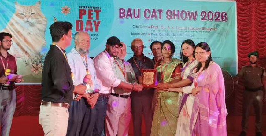 বিড়ালপ্রেমীদের জন্য বাকৃবিতে ভিন্নধর্মী আয়োজন  