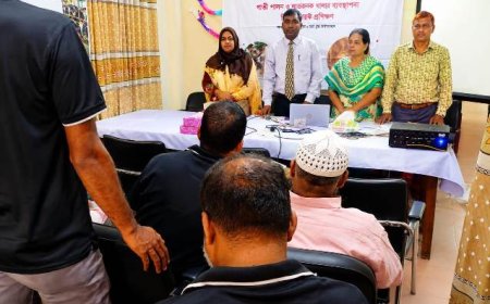 চাঁপাইনবাবগঞ্জে খামারী প্রশিক্ষণ অনুষ্ঠিত