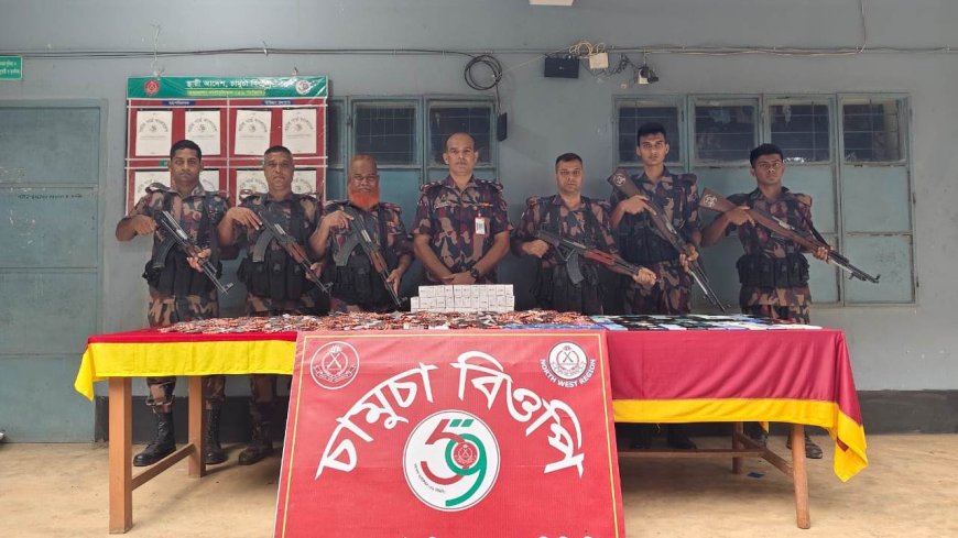 সীমান্তে পৃথক অভিযানে মোবাইল, মাদক ও গরু আটক