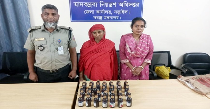 প্রায় দুই লাখ টাকার মাদকসহ স্ত্রী আটক, স্বামী পলাতক