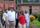 মার্কিন রাষ্ট্রদূতের স্থলবন্দর ও গৌড়ের স্থাপনা পরিদর্শন