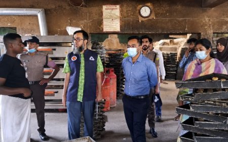 রাজশাহীর পবায় বিএসটিআই’র অনুমোদনহীন দুটি বেকারীকে জরিমানা