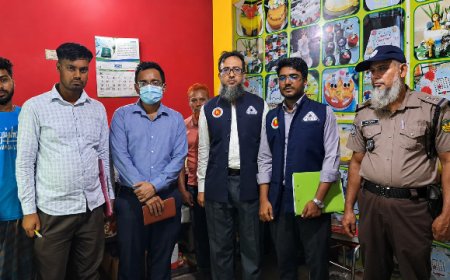বিএসটিআই অনুমোদনহীন কেক উৎপাদনকারীকে জরিমানা