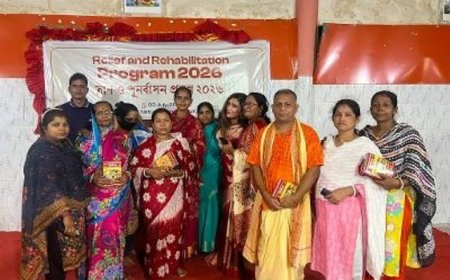 হিন্দু এইড ইউকে‘র বরিশালে ত্রাণ ও জীবিকা পুনর্বাসন সম্পন্ন