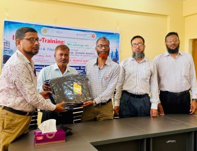 রাজশাহী সার্ভে ইনস্টিটিউটে তিন দিনব্যাপি প্রশিক্ষণ কর্মশালা অনুষ্ঠিত