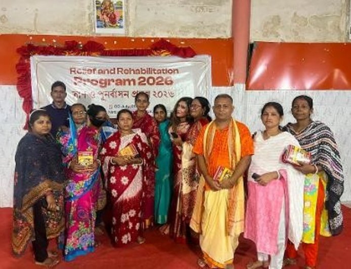 হিন্দু এইড ইউকে‘র বরিশালে ত্রাণ ও জীবিকা পুনর্বাসন সম্পন্ন