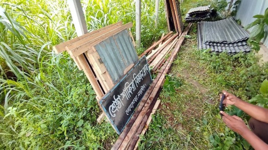 লোহাগড়ায় বাড়িঘর ও বিজ্ঞান ক্লাব ভাঙচুরের অভিযোগ