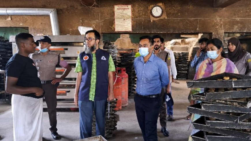 রাজশাহীর পবায় বিএসটিআই’র অনুমোদনহীন দুটি বেকারীকে জরিমানা