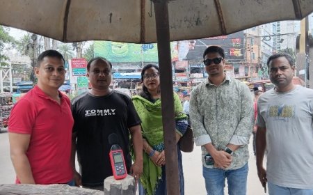 শব্দদূষণ বৃদ্ধি, রেইলগেট ও লক্ষীপুরে ১০০ ডেসিবেলের বেশি